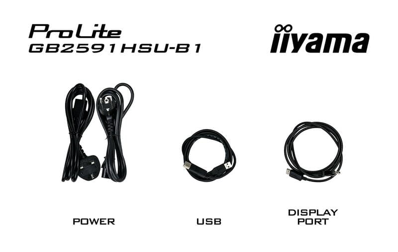 Монітор Iiyama 24.5" G-Master GB2591HSU-B1 IPS Black 320Hz