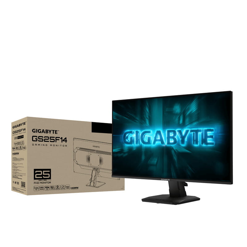 Монитор Gigabyte 24.5" Gaming GS25F14 IPS Black 144Hz