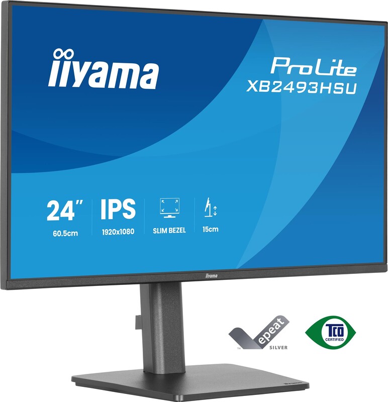 Монітор Iiyama 23.8" G-Master XB2493HSU-B1 IPS Black 120Hz