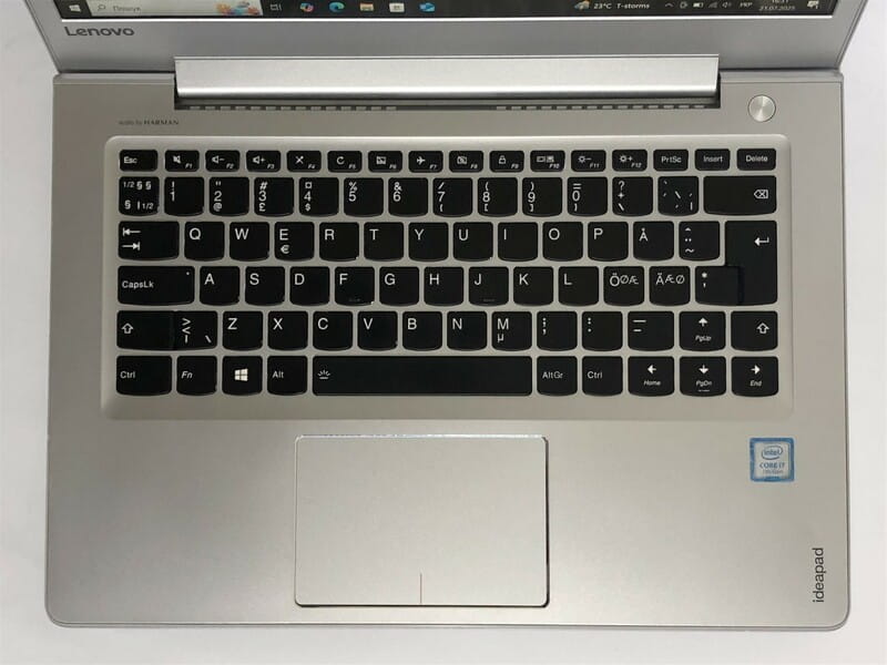 Ноутбук Lenovo Ideapad 510S-13IKB / 13.3" FullHD IPS / i7-7500U / 8GB / 128GB SSD / Win10Pro / Backlight - Б/у