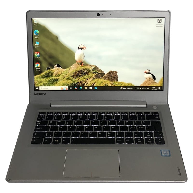 Ноутбук Lenovo Ideapad 510S-13IKB / 13.3" FullHD IPS / i7-7500U / 8GB / 128GB SSD / Win10Pro / Backlight - Б/у