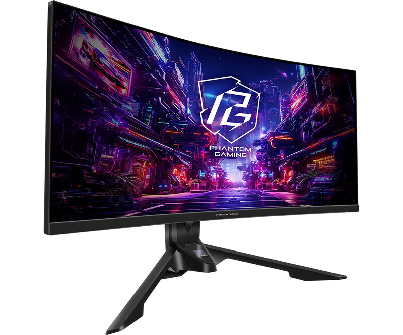 Монитор ASRock 34" PG34QRT2B VA Black 180Hz Curved