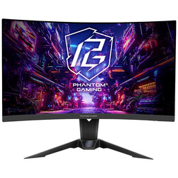 Монітор ASRock 27" PG27QRT2A VA Black 180Hz  Curved
