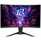 Фото - Монитор ASRock 27" PG27QRT2A VA Black 180Hz  Curved | click.ua