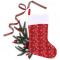 Фото - Носок для подарков ColorWay (CW-MCS38RED) Merry Christmas, 38см, Red/Snowflakes | click.ua