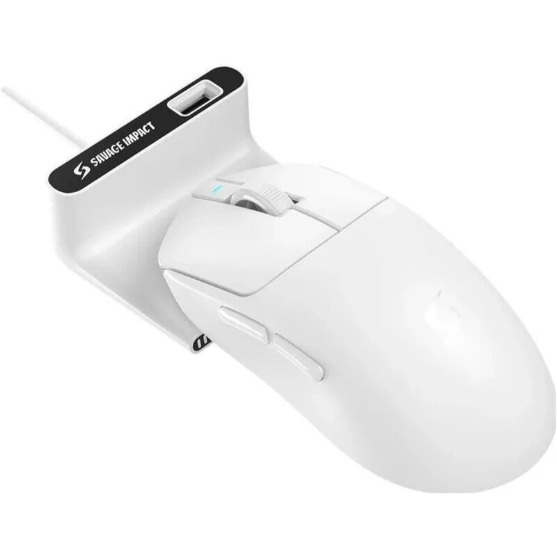 Миша бездротова Bloody SG5 White