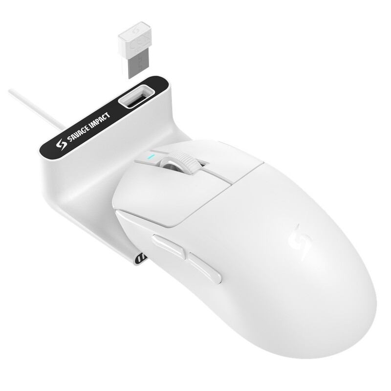 Миша бездротова Bloody SG5 White