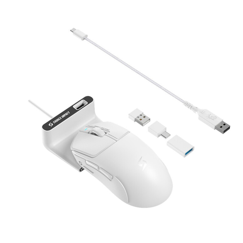 Миша бездротова Bloody SG5 White