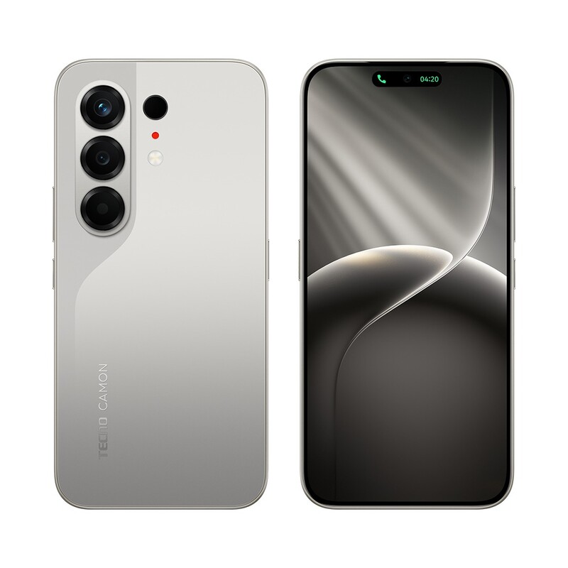 Смартфон Tecno Camon 50 (CN5) 8/256GB Nebula Titanium (4894947116179)