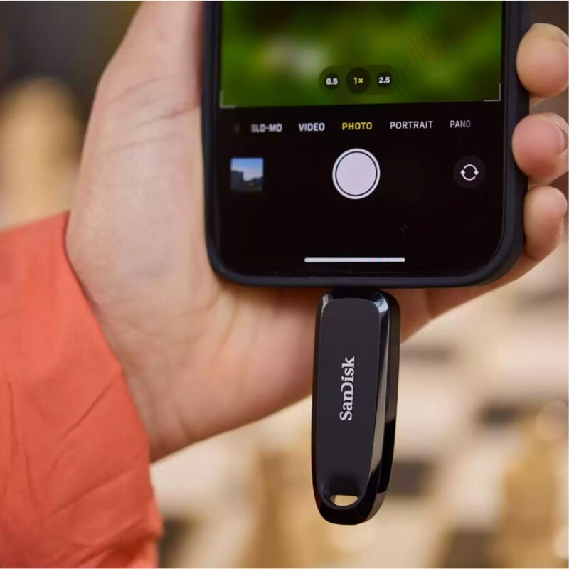 Флеш-накопичувач USB 128GB Type-C SanDisk Phone Drive for Android Black (SDDDC6-128G-G46)