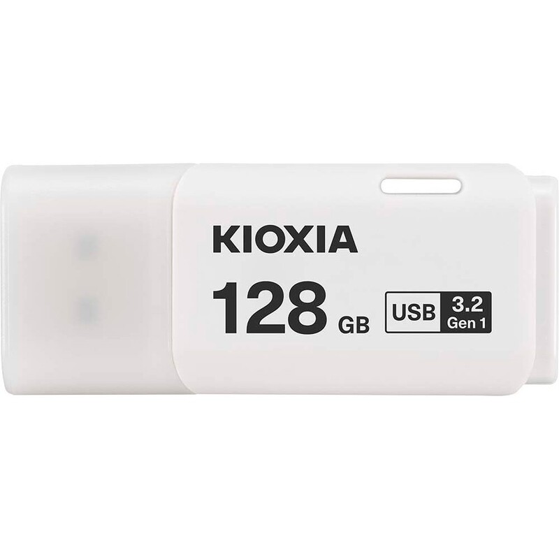 Флеш-накопичувач USB3.2 128GB Kioxia TransMemory U301 White (LU301W128GG4)