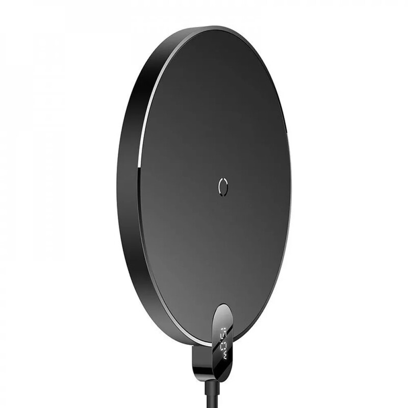 Бездротовий зарядний пристрій Baseus Digital LED Display Gen 2 15W Black (CCED000001)