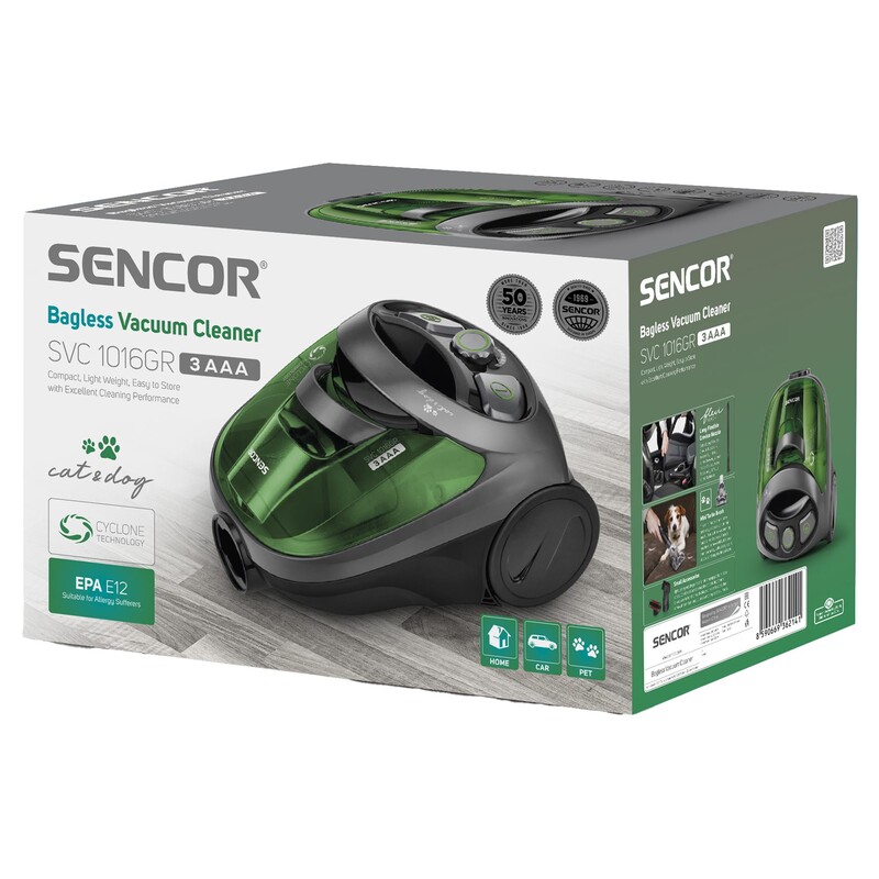 Пылесос Sencor SVC 1016GR