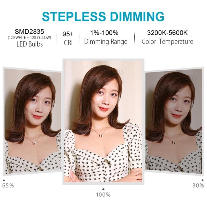 Кольцевая LED-лампа Puluz PU378 6.2" (PU378)