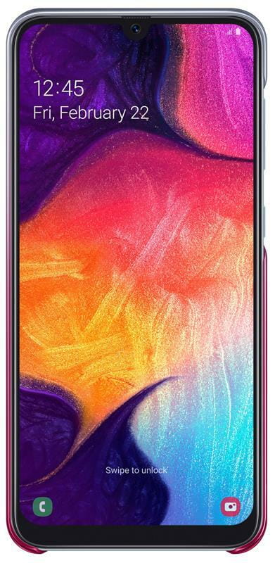 Чехол-накладка Samsung Gradation Cover для Samsung Galaxy A50 SM-A505 Pink (EF-AA505CPEGRU)