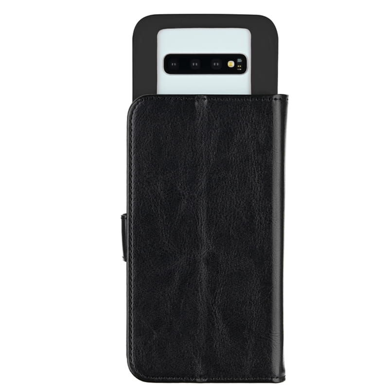 Чехол-книжка 2E Basic Eco Leather для смартфонов 4.5-5" Black (2E-UNI-4.5-5-HDEL-BK)