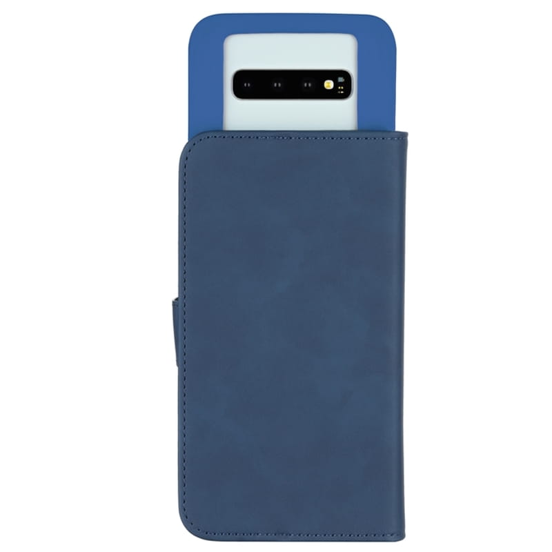 Чохол-книжка 2E Silk Touch для смартфонів 4.5-5" Denim Blue (2E-UNI-4.5-5-HDST-DBL)