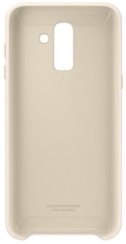 Чeхол-накладка Samsung Dual Layer Cover для Samsung Galaxy J8 (2018) SM-J810 Gold (EF-PJ810CFEGRU)