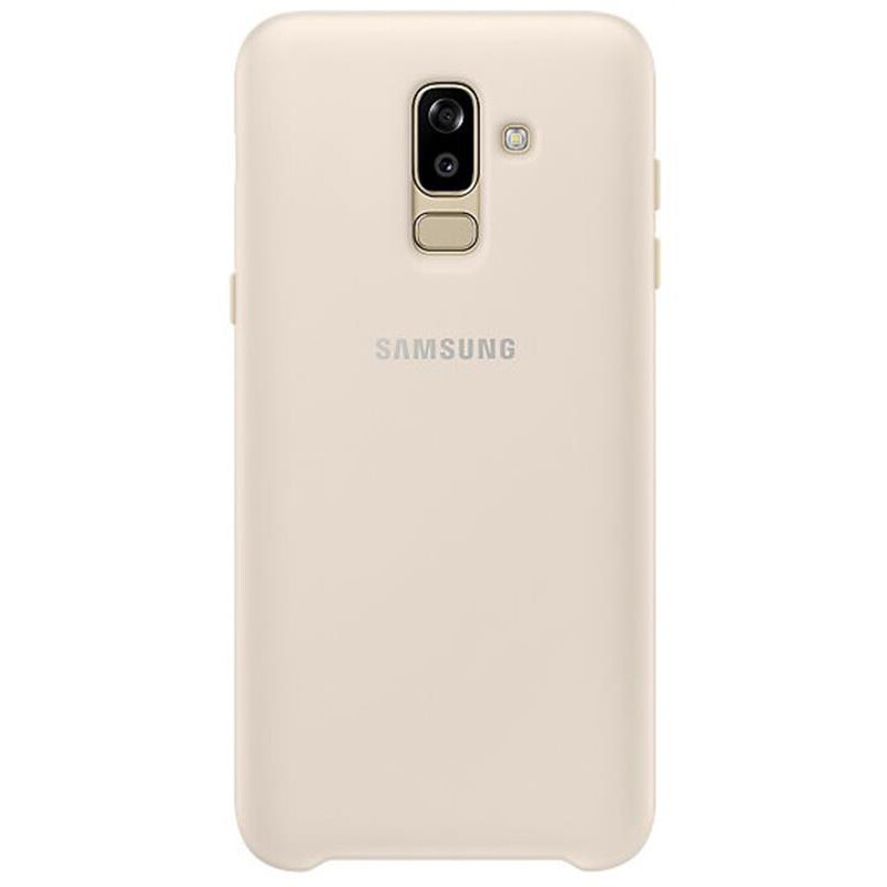 Чeхол-накладка Samsung Dual Layer Cover для Samsung Galaxy J8 (2018) SM-J810 Gold (EF-PJ810CFEGRU)