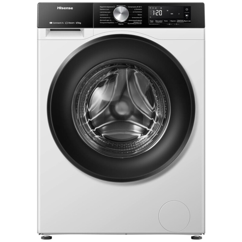 Пральна машина Hisense WD3S8043BW3/UA