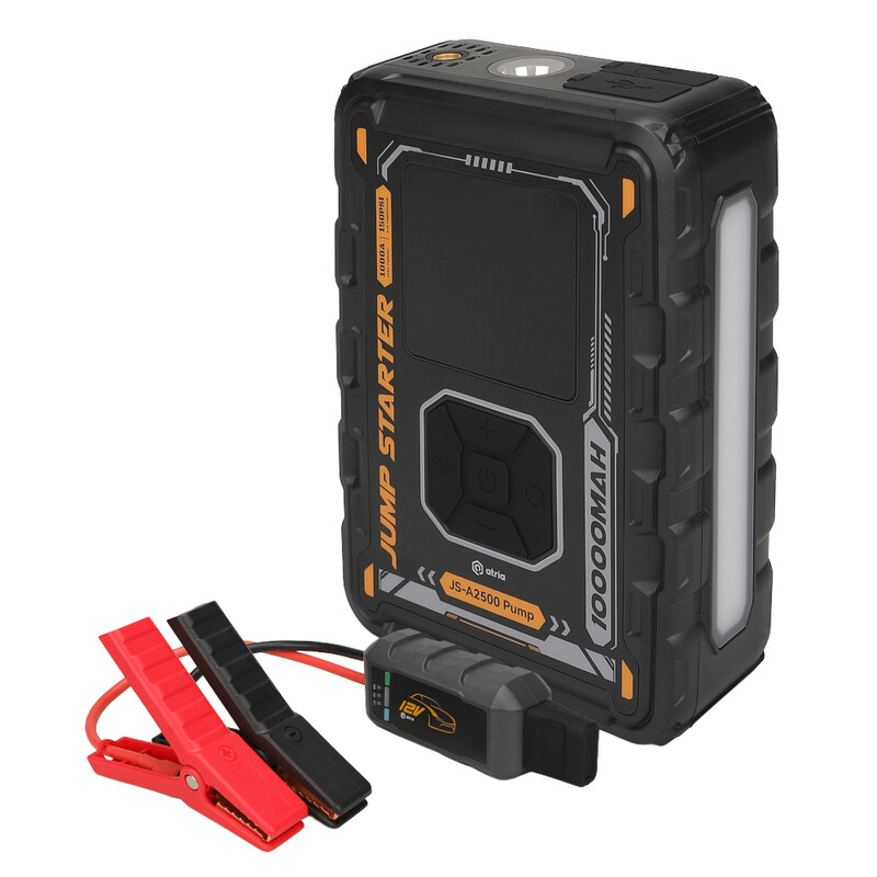 Пусковое устройство для автомобилей Atria JS-A2500 Pump 8000 mAh