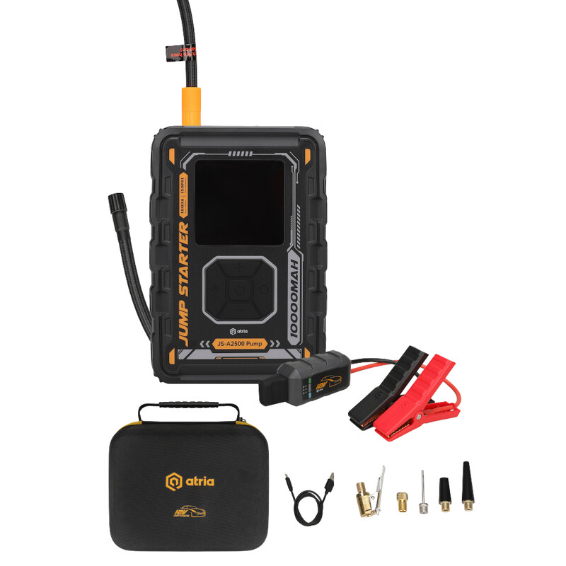 Пусковое устройство для автомобилей Atria JS-A2500 Pump 8000 mAh