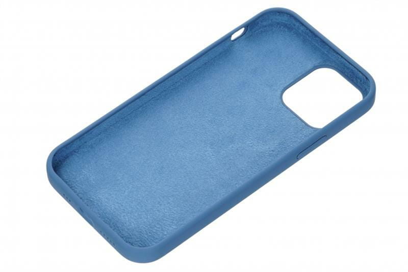 Чохол-накладка 2E Liquid Silicone для Apple iPhone 12 Pro Cobalt Blue (2E-IPH-12PR-OCLS-CB)