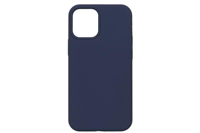 Чохол-накладка 2E Liquid Silicone для Apple iPhone 12 Pro Midnight Blue (2E-IPH-12PR-OCLS-MB)