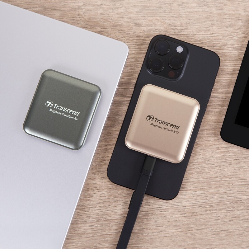 Накопитель внешний SSD USB Type-C 4TB Transcend ESD410C Gold (TS4TESD420G)