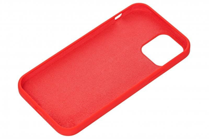 Чeхол-накладка 2E Liquid Silicone для Apple iPhone 12 Pro Red (2E-IPH-12PR-OCLS-RD)