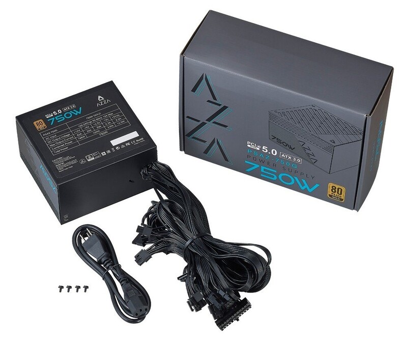 Блок живлення AZZA PSAZ-750W (PSAZ-750W(ATX3.1)