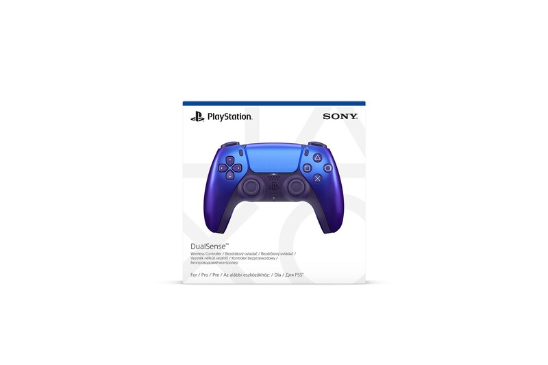 Геймпад беспроводной Sony PlayStation 5 DualSense Chrome Indigo (1000050597)