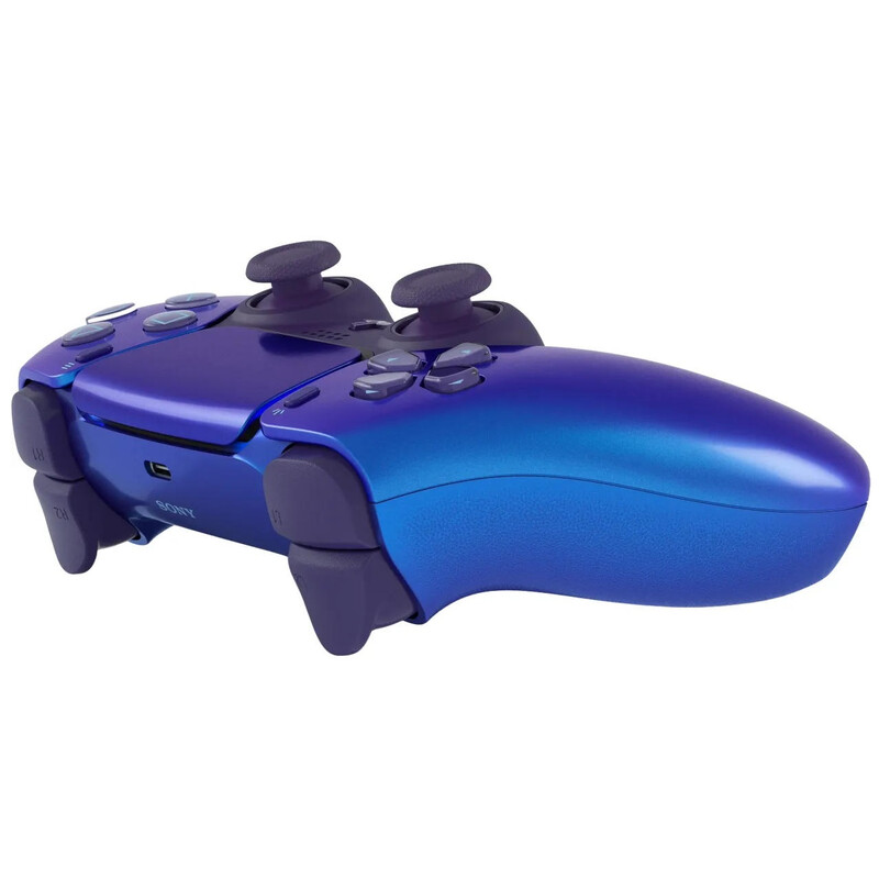 Геймпад беспроводной Sony PlayStation 5 DualSense Chrome Indigo (1000050597)