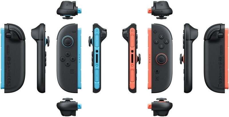 Набор 2 контроллера Nintendo Joy-Con 2 Light Blue/Light Red (0045496321413)