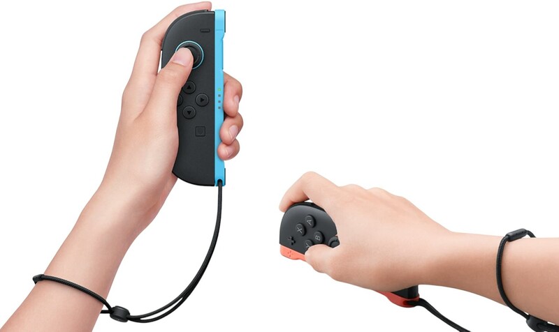 Набор 2 контроллера Nintendo Joy-Con 2 Light Blue/Light Red (0045496321413)