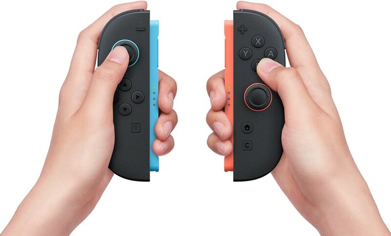 Набор 2 контроллера Nintendo Joy-Con 2 Light Blue/Light Red (0045496321413)