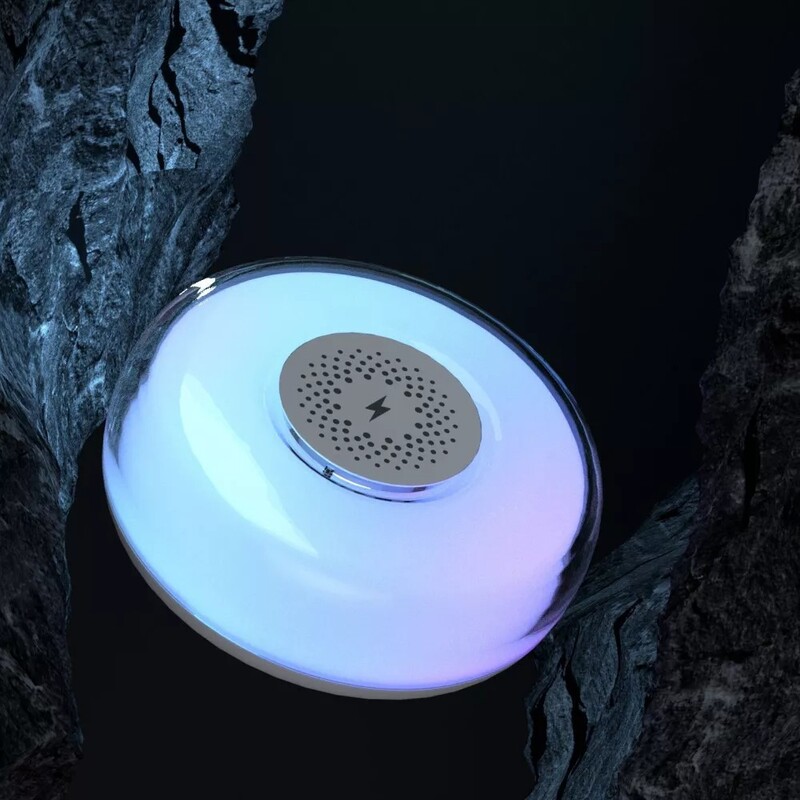 Нічник із бездротовою зарядкою Proove Alien White (PLAR05002001)
