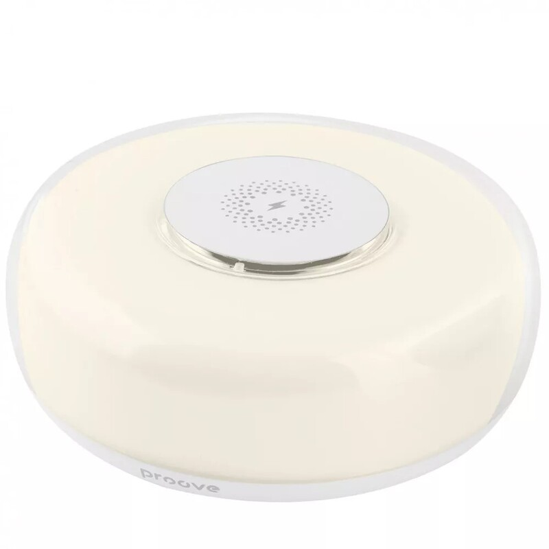 Нічник із бездротовою зарядкою Proove Alien White (PLAR05002001)