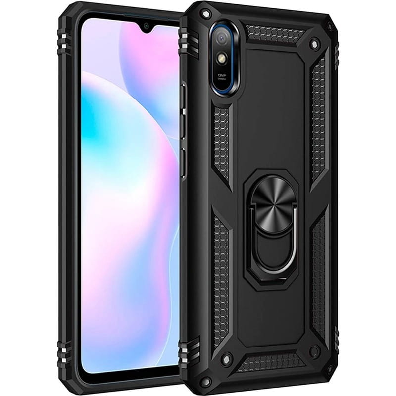 Чохол-накладка BeCover Military для Xiaomi Redmi 9A Black (705574)