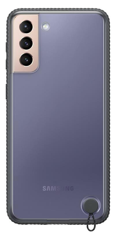 Чохол-накладка Samsung Clear Protective Cover для Samsung Galaxy S21+ SM-G996 Black (EF-GG996CBEGRU)
