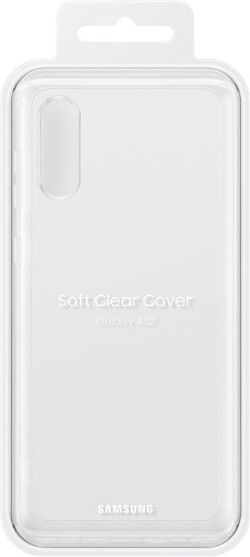 Чехол-накладка Samsung Soft Clear Cover для Samsung Galaxy A02s SM-A025 Transparent (EF-QA022TTEGRU)