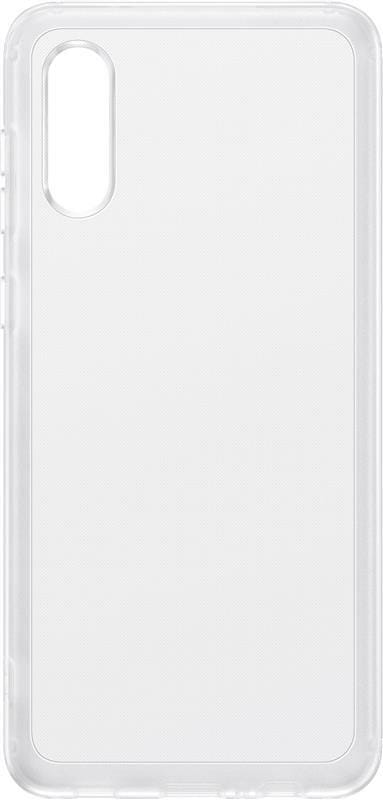 Чехол-накладка Samsung Soft Clear Cover для Samsung Galaxy A02s SM-A025 Transparent (EF-QA022TTEGRU)