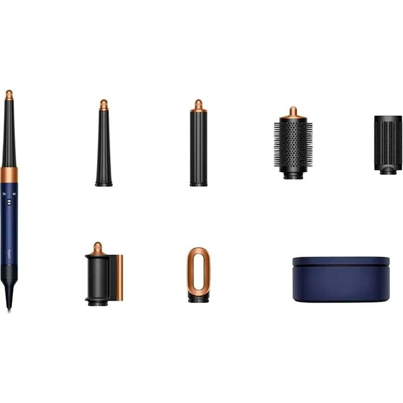 Стайлер Dyson HS08 Airwrap ID Straight+Wavy Prussian Blue/Rich Copper (107163-01)