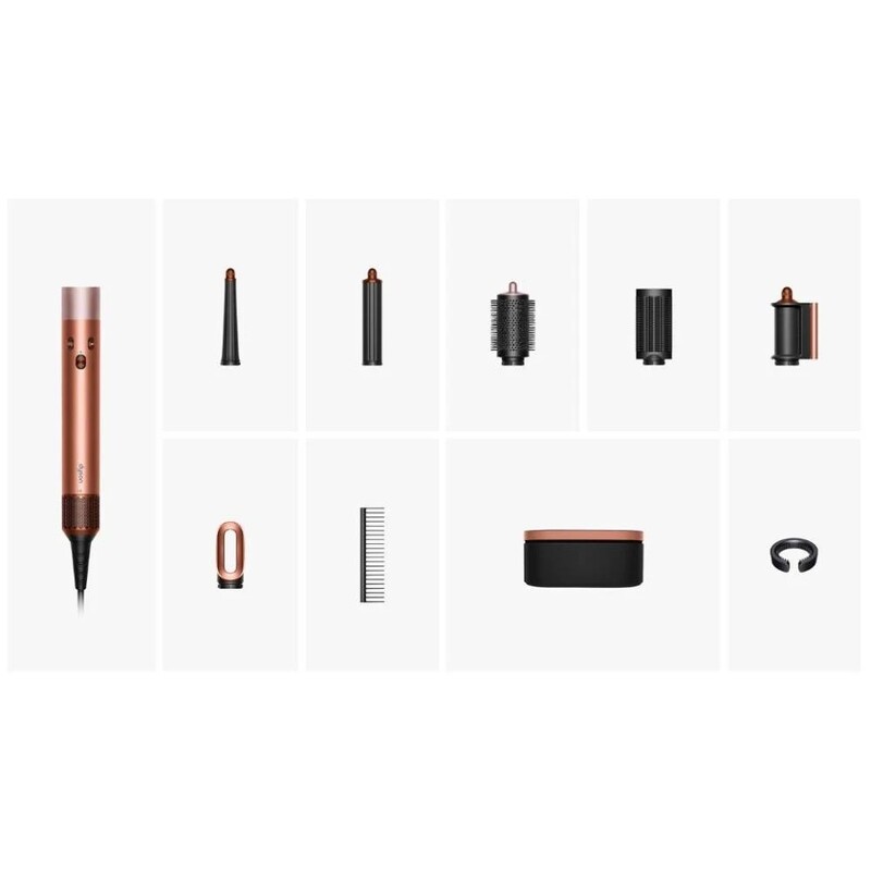 Стайлер Dyson HS08 Airwrap ID Straight+Wavy Amber Silk (123682-01)