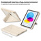Фото - Чехол-книжка BeCover Rugged Origami Transparent с креплением Apple Pencil для Apple iPad 10.9" (2022/2024)/iPad (А16) 2025 11" Beige (714970) | click.ua