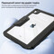 Фото - Чехол-книжка BeCover Rugged Origami Transparent с креплением Apple Pencil для Apple iPad Air 11" M2/M3 (2024/2025) Black (714968) | click.ua