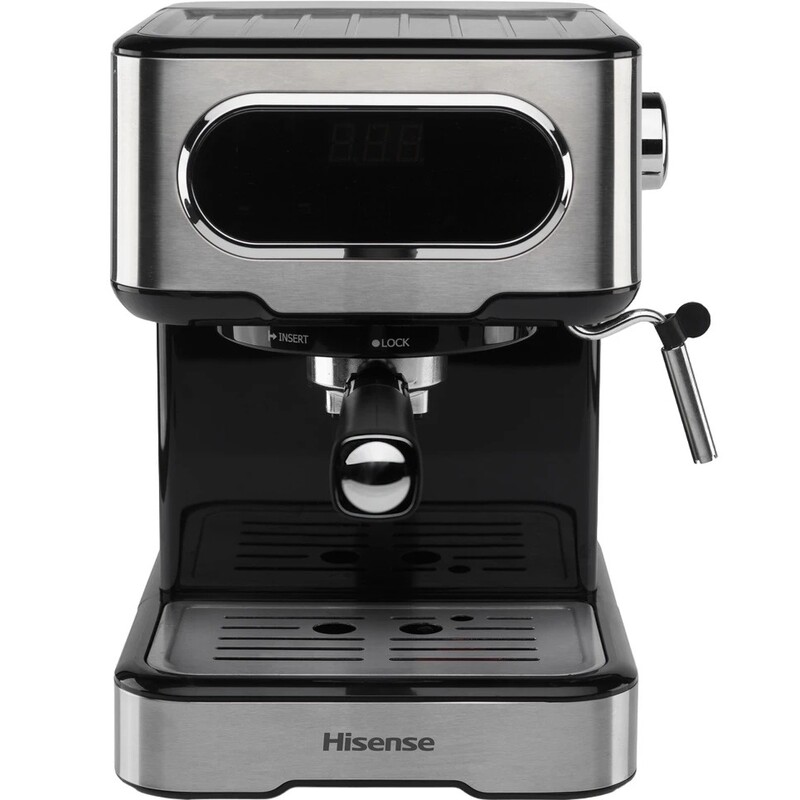 Кофеварка рожковая Hisense HESCM15DBK