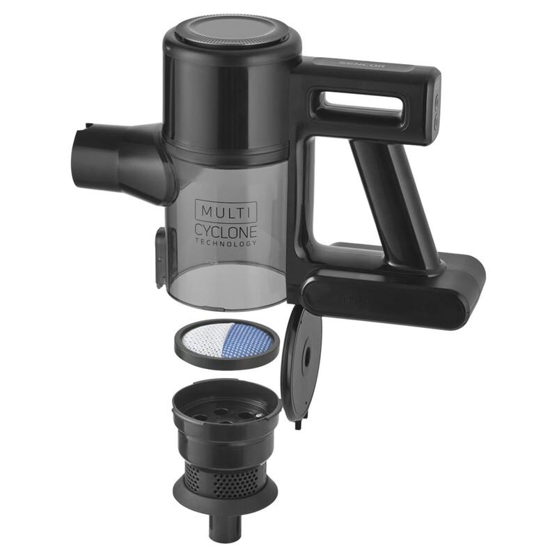 Аккумуляторный пылесос Sencor SVC 7221BK