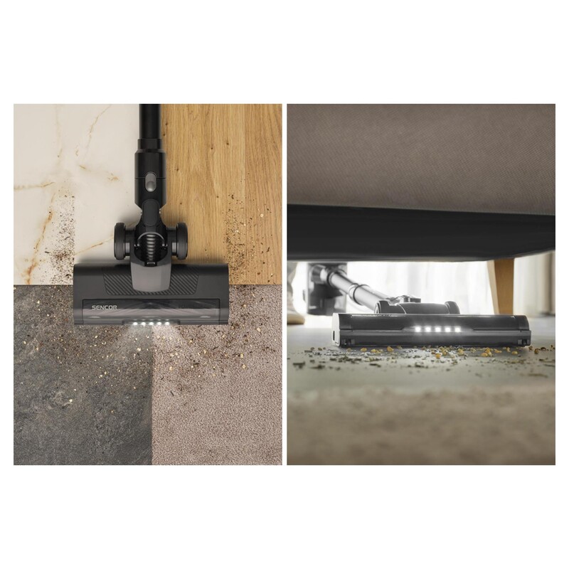 Аккумуляторный пылесос Sencor SVC 7221BK