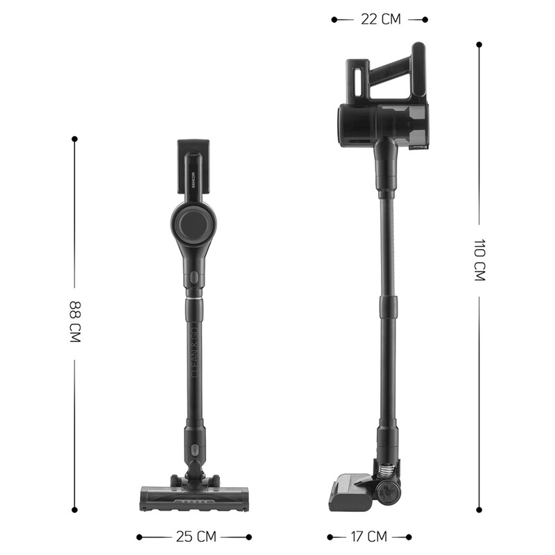 Аккумуляторный пылесос Sencor SVC 7221BK